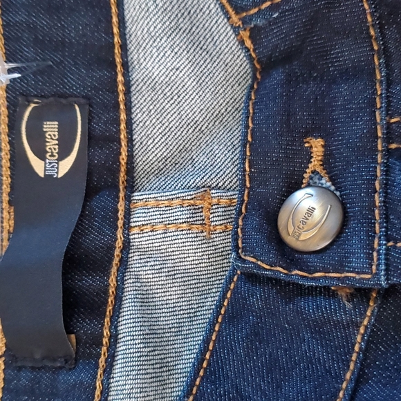 Just Cavalli Blue Ittierre Jeans Sz 32 - Picture 4 of 6